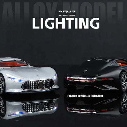 Modèle de voiture AMG Vision GT Fast and Furious, sonore et lumineuse, échelle 1:24 BK