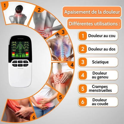 Appareil de massage thérapeutique TENS, EMS et acupuncture BR