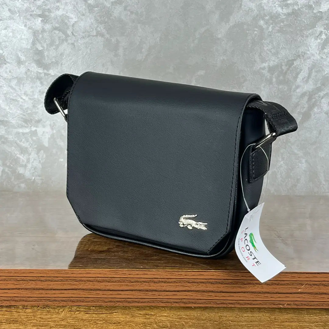 Sacs de Luxe L A C O S T E pour Homme – Noir Simple