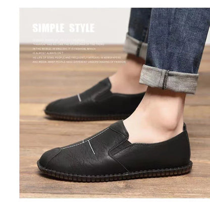 Chaussures en cuir souple pour hommes : flexibles et confortables