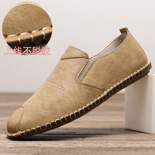 Chaussures en cuir souple pour hommes : flexibles et confortables