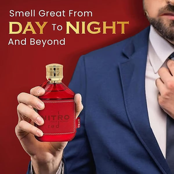 Dumont Nitro Red For Men 3.4 Oz Eau De Parfum Spray