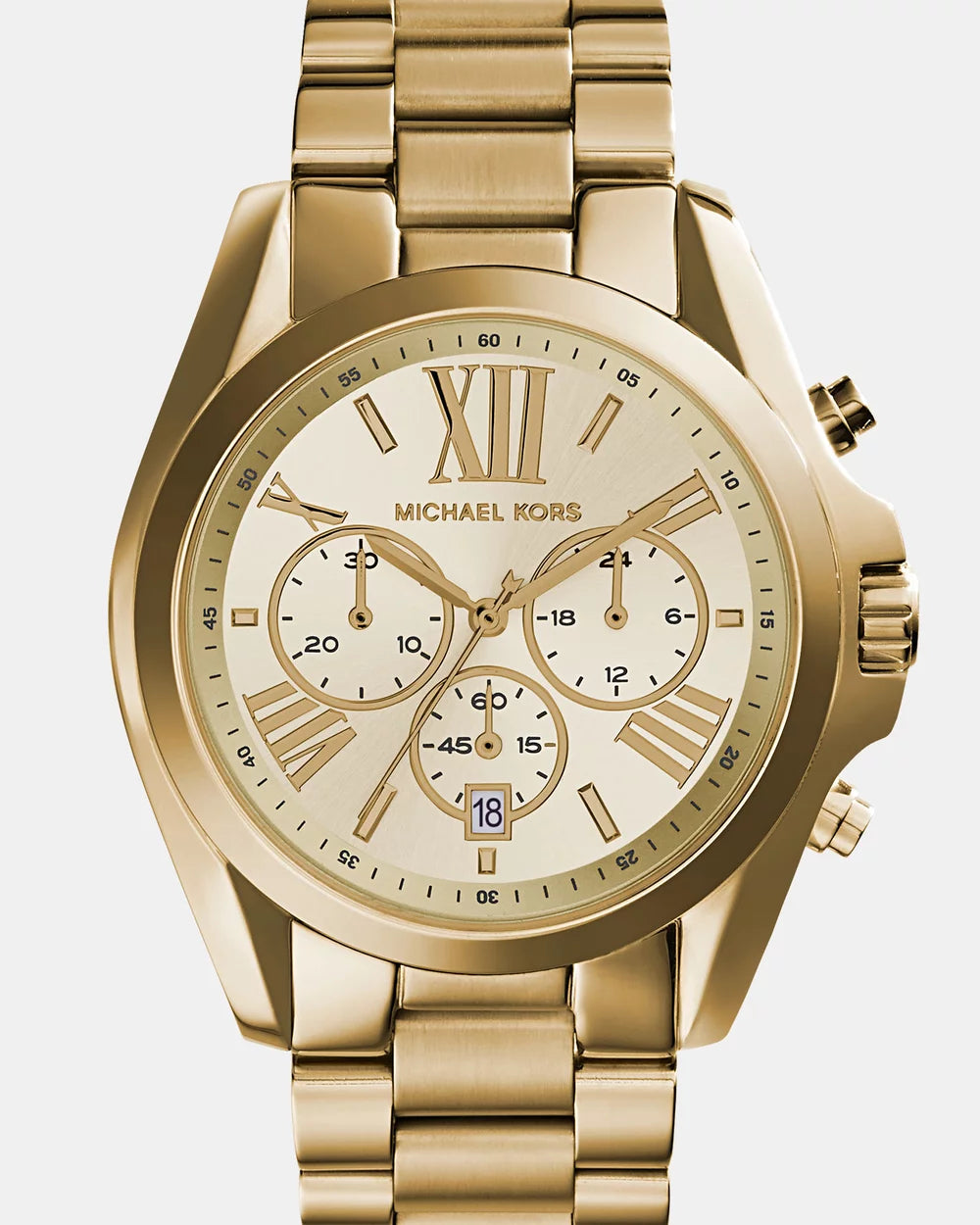 Michael Kors - Montre chronographe en acier inoxydable pour femme