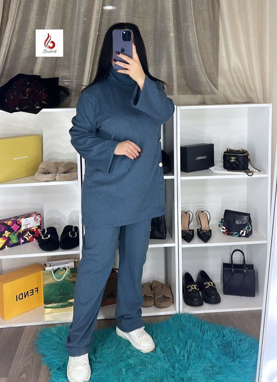 طقم أونصومبل شتوي أنيق بالصدف