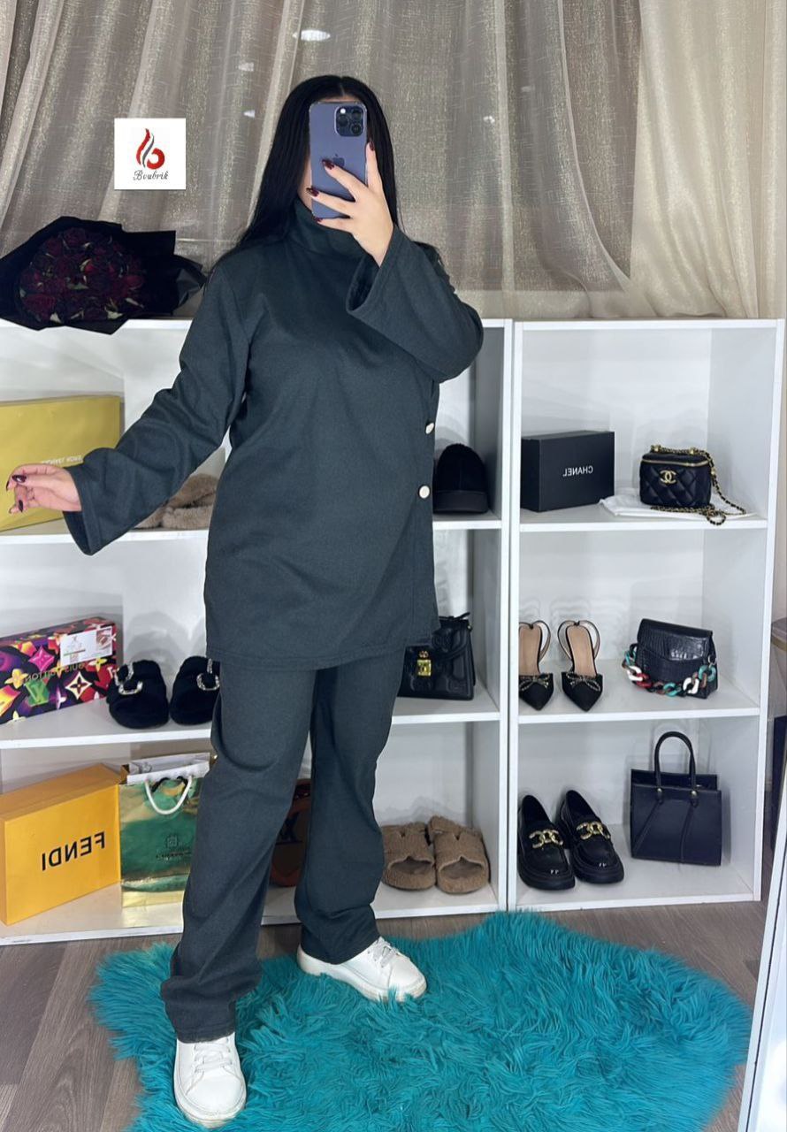 طقم أونصومبل شتوي أنيق بالصدف